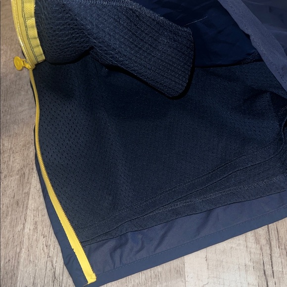 Hunter for Target Dark Blue Shorts with Yellow Highlights and Zippers - Picture 8 of 10